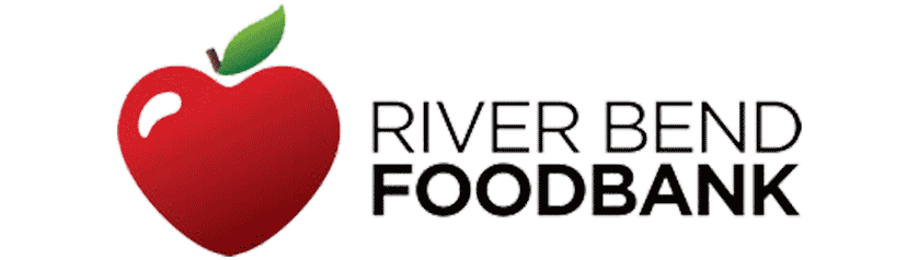 River bend food bank logo